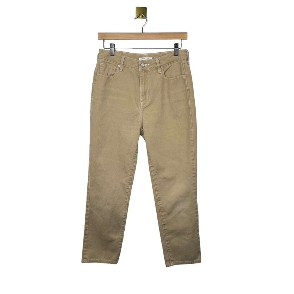PacSun Women's Straight Leg Jeans - Light Tan - Picture 6 of 14